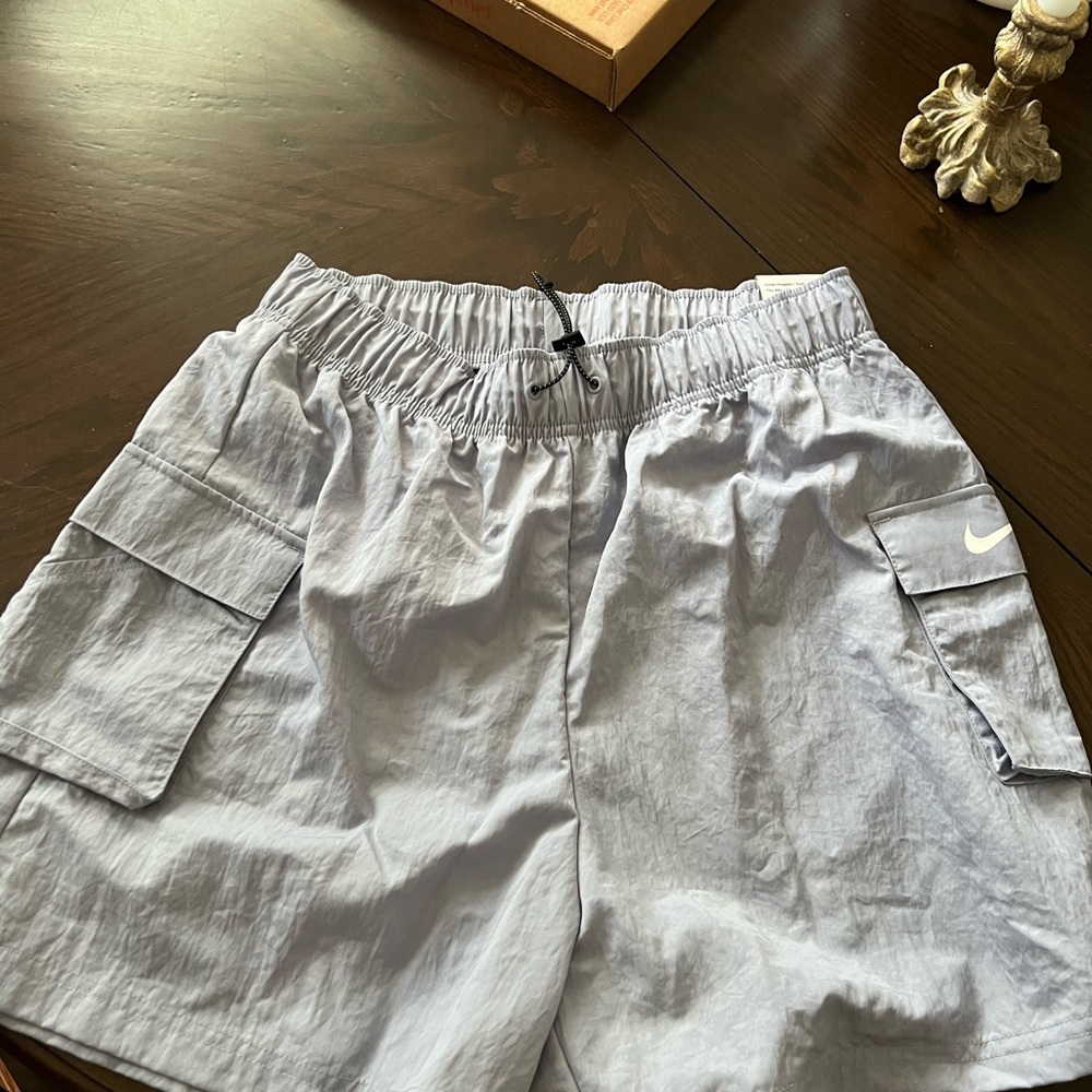Nike Light Gray Cargo Shorts